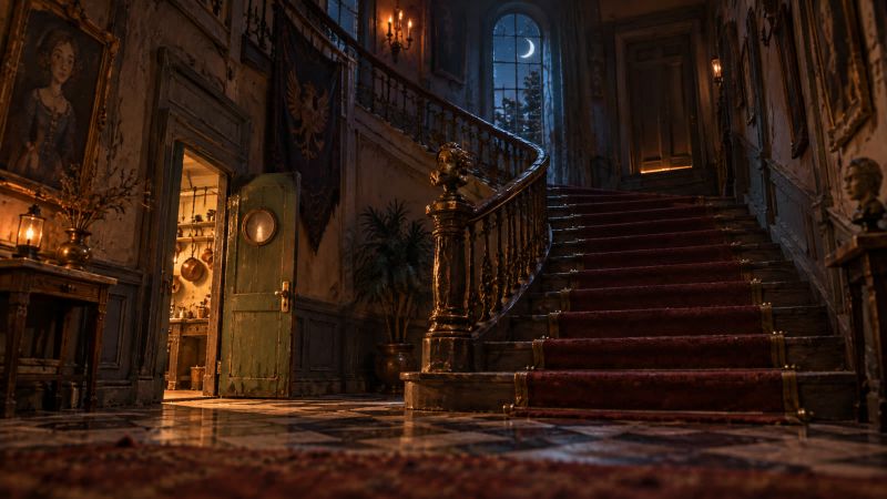 The stairs