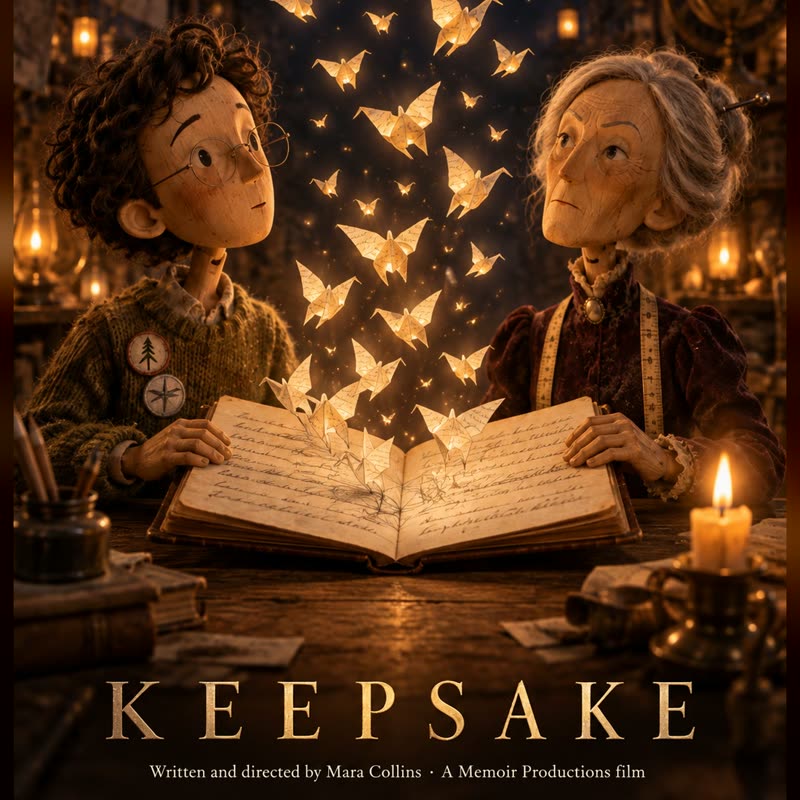 Keepsake square post